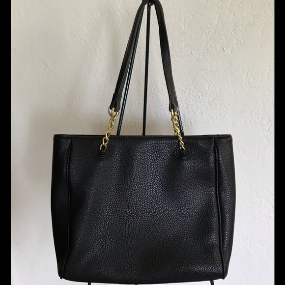 Ann Klein chain Shoulder Bag Color Black - Picture 14 of 16